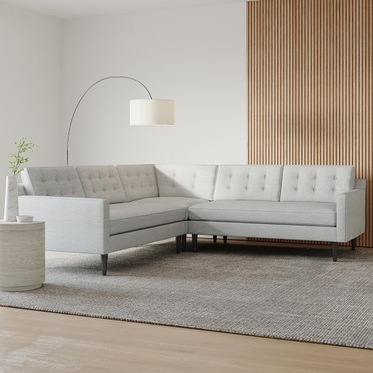 Drake 3-Piece L-Shaped Sectional (100") by West Elm