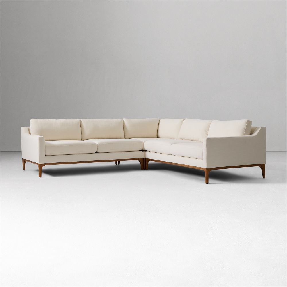 Parker 3-Piece L-Shaped Sectional (108") by West Elm