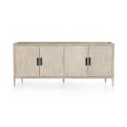 Mahogany Wood Buffet (75")