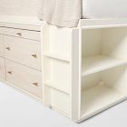 Modernist Captain's Double Bed w/ Desk