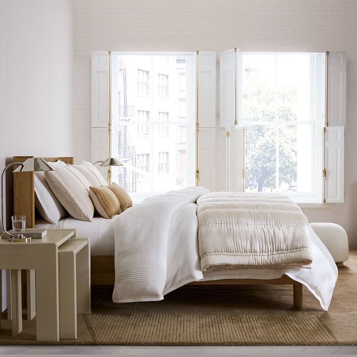 Silky TENCEL™ Plush Comforter & Shams | West Elm
