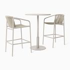 Sydney Outdoor Bar Table &amp; Oceana Bar Stools Set