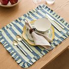 Wide Stripe Cotton Placemats