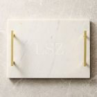 Marble &amp; Brass Charcuterie Board