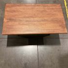 Open Box: Anton Solid Wood Coffee Table (44") - Burnt Wax