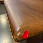Open Box: Anton Solid Wood Coffee Table (44") - Burnt Wax