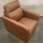Open Box: Harris Leather Power Recliner - Saddle Leather Nut, Chocolate