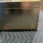 Open Box: Mid-Century Champagne Lacquer Jewelry Box, Grand (7.25"H)