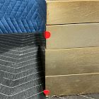 Open Box: Mid-Century Champagne Lacquer Jewelry Box, Grand (7.25"H)