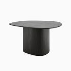 Open Box: Organic Modular Coffee Table, Small (31") - Black on Ash