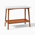 Open Box: Reeve Mid-Century Marble Side Table (28") - Acorn