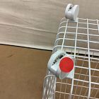 Open Box: Yamazaki Tosca Slim Rolling Laundry Basket - White