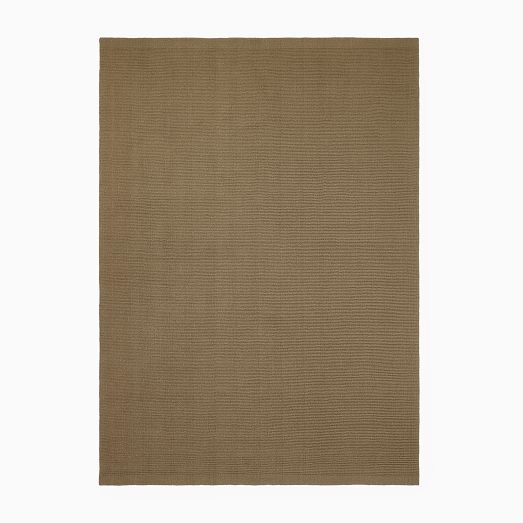 Evan Mini Ribbed Wool Rug by West Elm