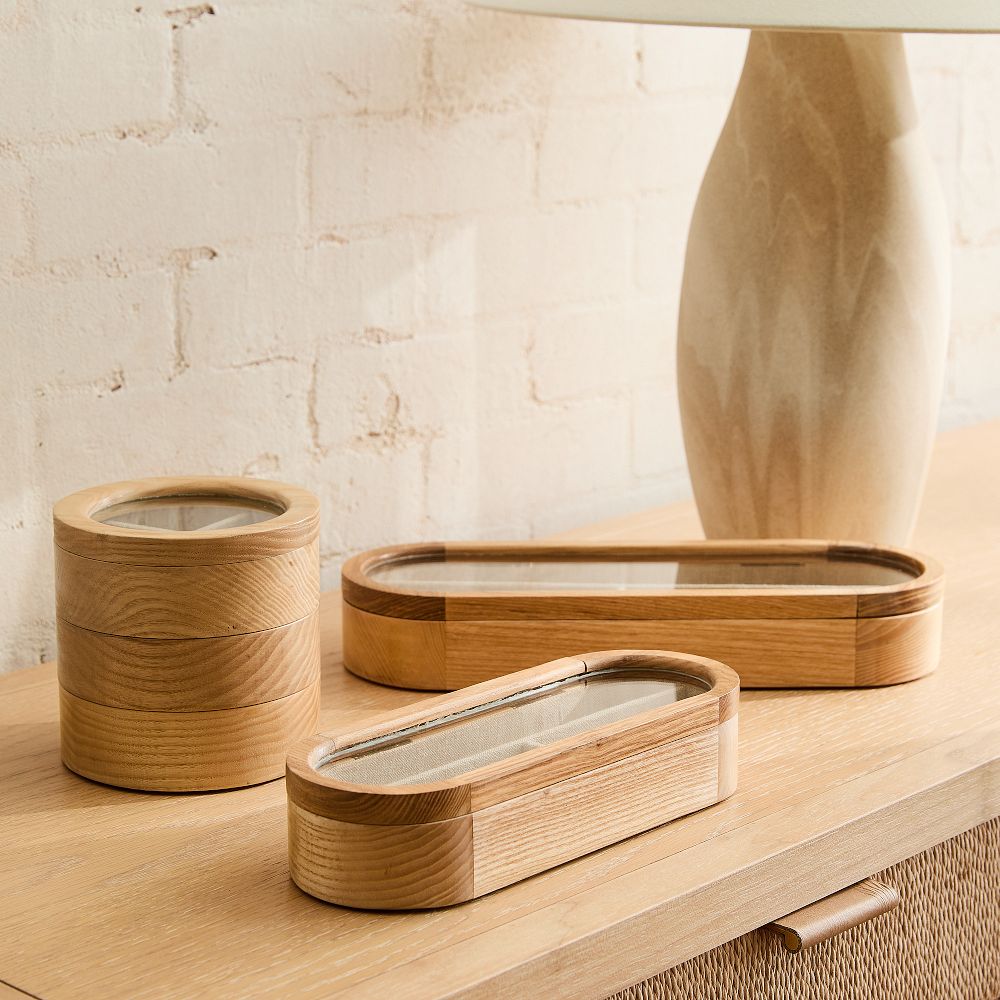 Ash Wood Jewelry Boxes | West Elm