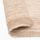 Diffused Blocks Flatweave Wool Rug