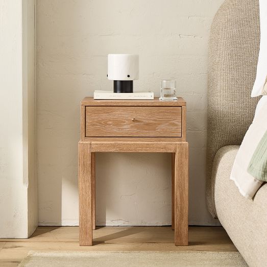 Tobin Cerused Mini Nightstand (17") by West Elm