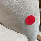 Open Box: Laurent Sofa (96") - Performance Distressed Velvet Sand, Blonde