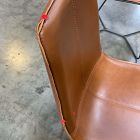 Open Box: Slope Dining Chair, Set of 2 - Nut Leather Saddle, Charcoal