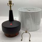 Open Box: SpringHill Suites Table Lamp - Cool Walnut, Dark Bronze
