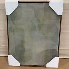 Open Box: Translucent Shapes Wall Art - Espresso Frame