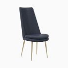 Finley High-Back Leather Dining Chair