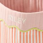 Pink Chicken Stripe Hamper