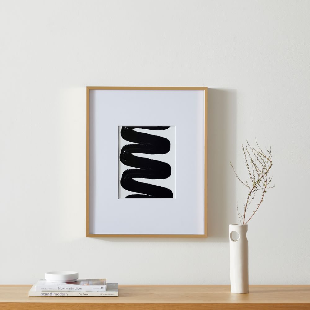 Multi-Mat Metal Gallery Frames - Polished Brass, 16"x20"