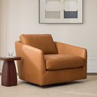 Imogene Leather Grand Swivel Chair