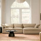 Harmony Modular Thin Arm 2-Piece Double Wide Chaise Sectional (131")