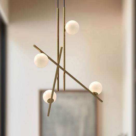 Araminta LED Chandelier (32"-54") by West Elm