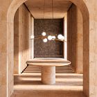 Araminta LED Chandelier (32"&ndash;54")