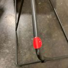 Open Box: Slope Bar Stool (30") - Vegan Leather Saddle, Charcoal