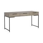 Slim Leg 3-Drawer Desk (59")