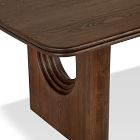 Ione Layered Solid Oak Dining Table (86")