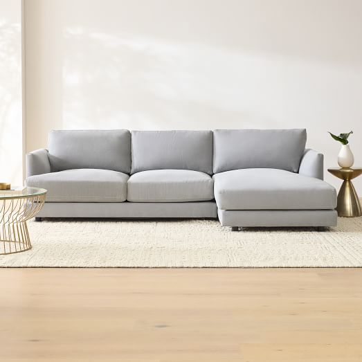 Haven 2-Piece Chaise Sectional (106") by West Elm