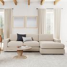 Urban 2-Piece Chaise Sectional (106"&ndash;116")