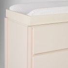 Moon 6-Drawer Wide Dresser with Removable Topper (54.5")