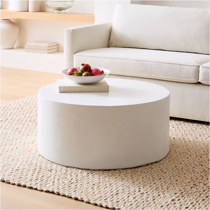 Patrick Cain Manza Round Coffee Table | West Elm