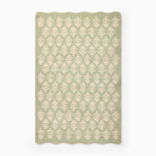 Thistle Washable Shag Rug by West Elm