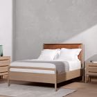Magnolia Leather Bed