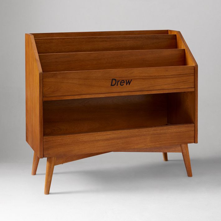 Mid-Century Toy Dump w/ Bookrack | West Elm