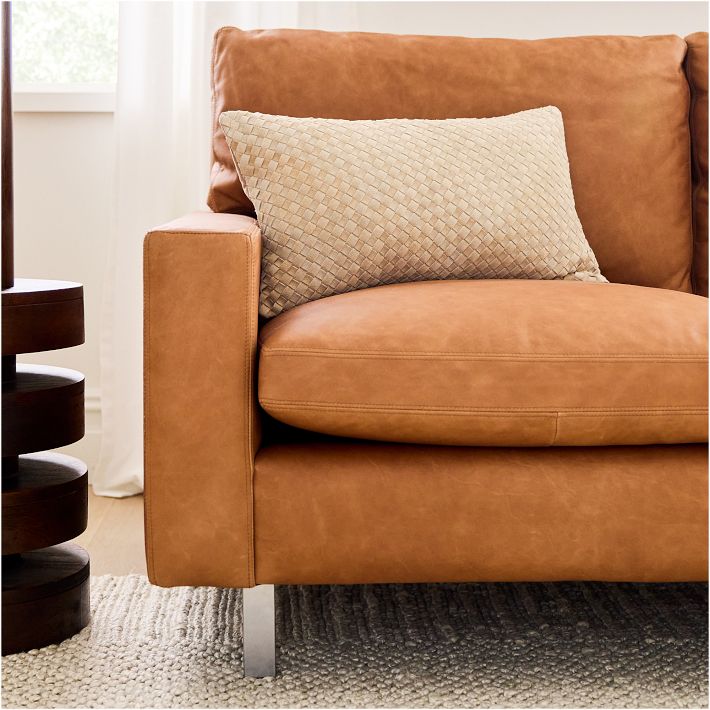 Nelson Leather Sofa (87