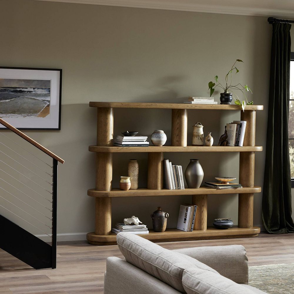 Devoe Solid Wood Bookcase (84") by West Elm