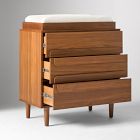 Kids Gemini Narrow Dresser with Removable Topper (36")