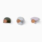 Geometric Wall Hooks (Set of 3)