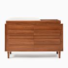 Gemini 6-Drawer Wide Dresser with Removable Topper (56")