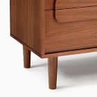 Gemini 6-Drawer Wide Dresser with Removable Topper (56")