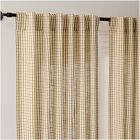 Gingham Curtain