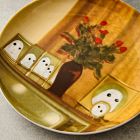 Angela Deane Ghosts Appetizer Plate Sets