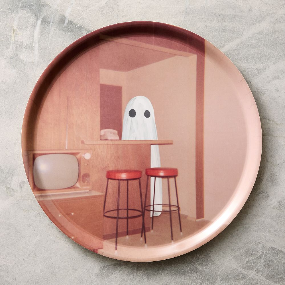 Angela Deane Ghosts Serving Tray
